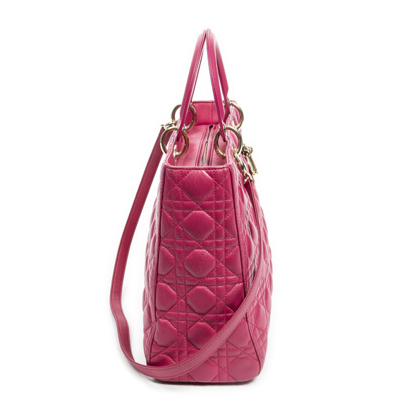 Dior Large Lady Dior Zip - Picture 4 of 8